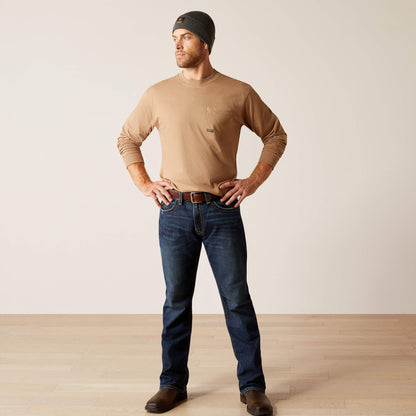 Rebar M4 Relaxed Rail Boot Cut Jean Men | Ariat online