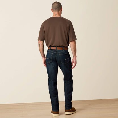 Rebar M4 Relaxed DuraStretch Basic Stackable Straight Leg Jean Men | Ariat sale
