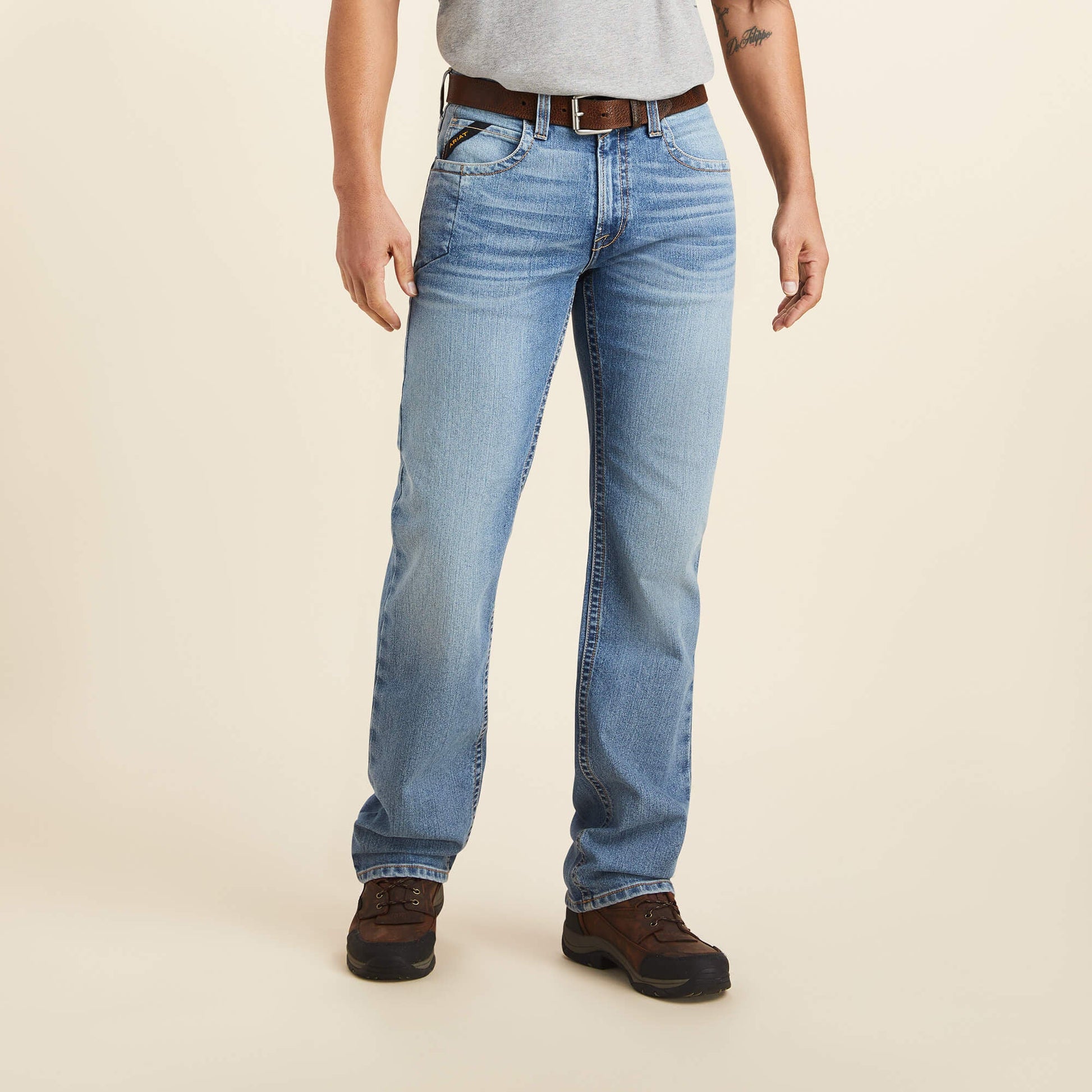 Rebar M5 Straight DuraStretch Edge Straight Leg Jean Men | Ariat on sale