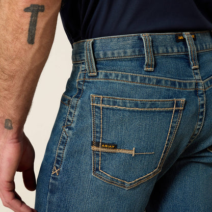 Rebar M7 DuraStretch Edge Stackable Straight Leg Jean Men | Ariat discount