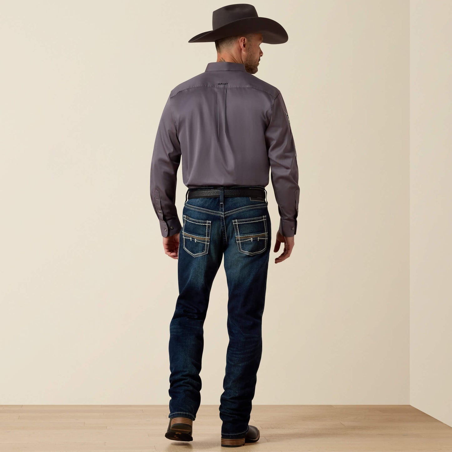 M5 Slim Stretch Coltrane Stackable Straight Leg Jean Men | Ariat online