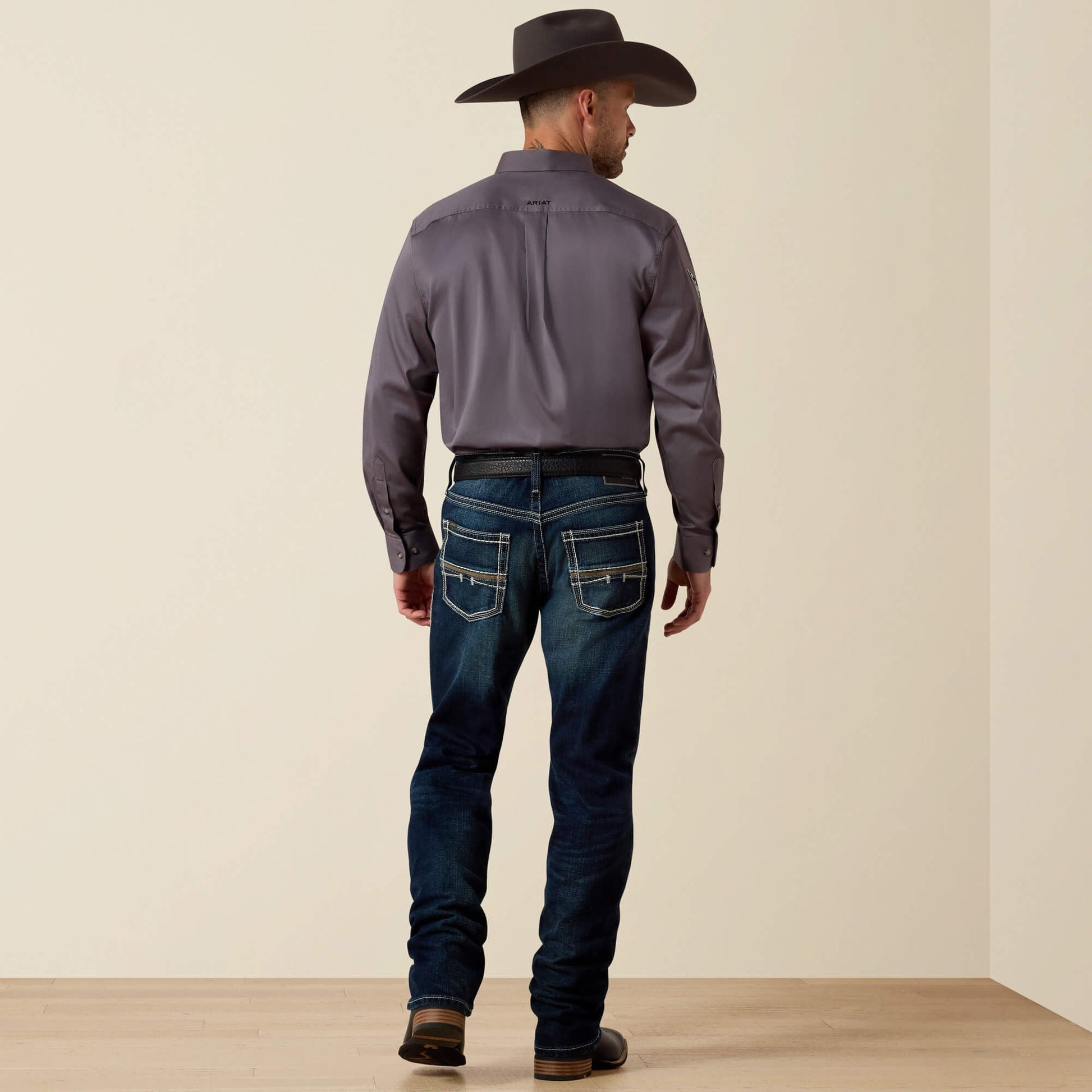 M5 Slim Stretch Coltrane Stackable Straight Leg Jean Men | Ariat online