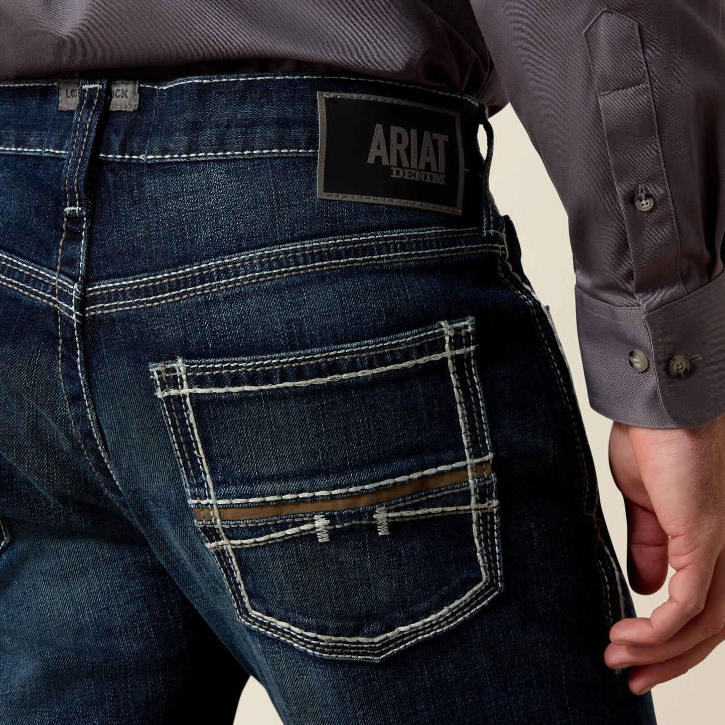M5 Slim Stretch Coltrane Stackable Straight Leg Jean Men | Ariat online
