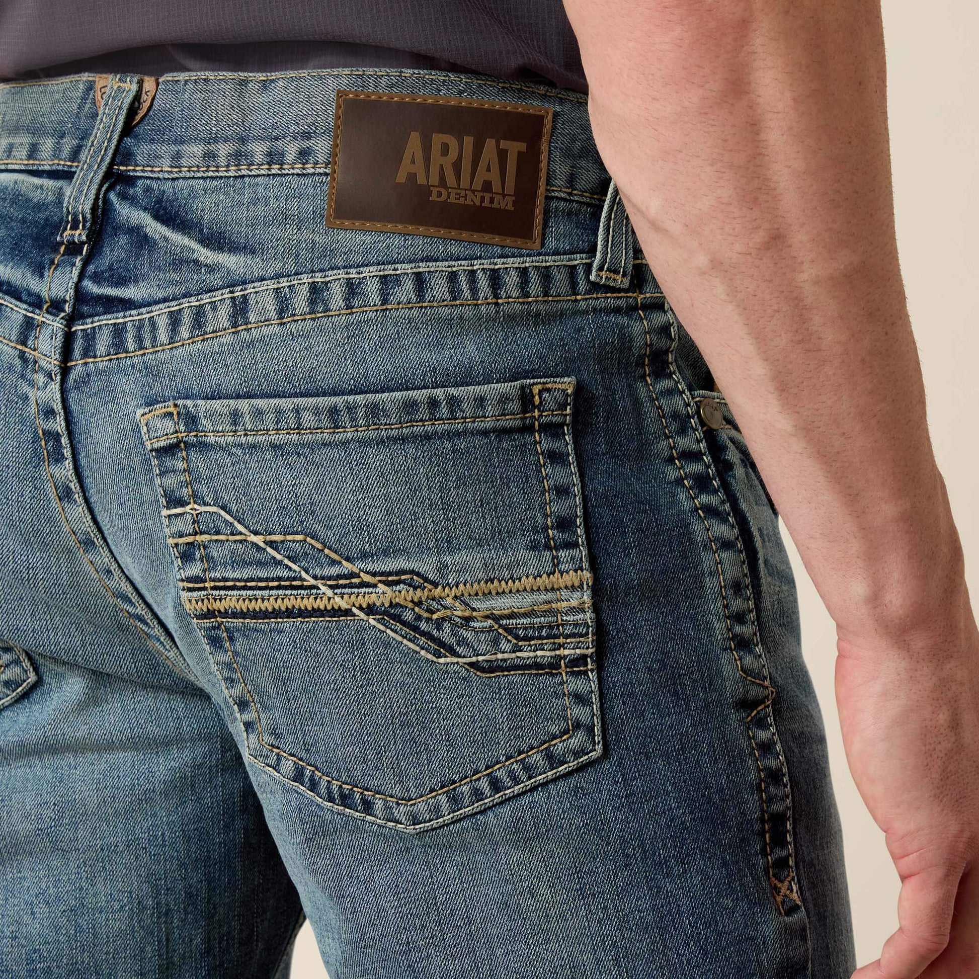 M4 Low Rise Stretch Shoreway Stackable Straight Leg Jean Men | Ariat sale