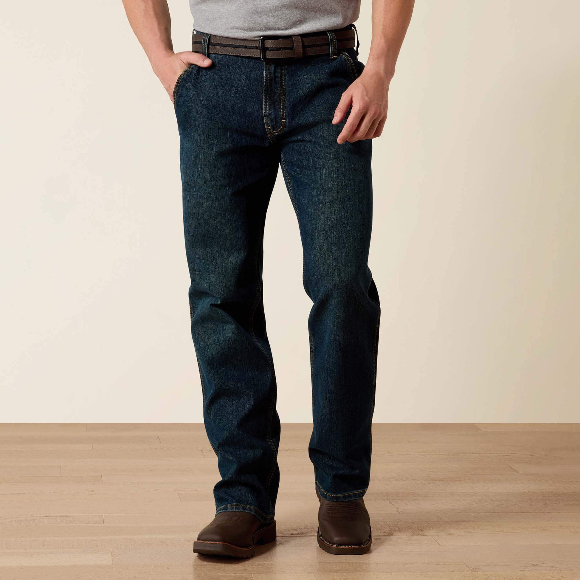 Rebar M4 Low Rise DuraStretch Workhorse Boot Cut Jean Men | Ariat on sale