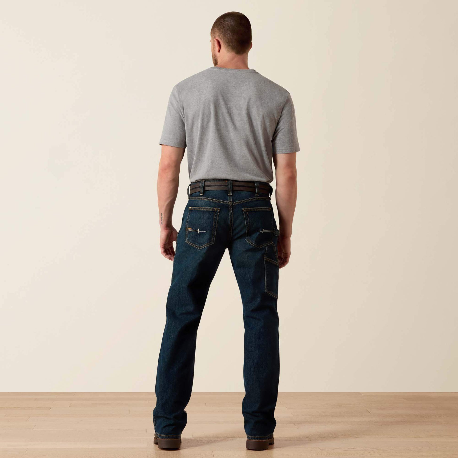 Rebar M4 Low Rise DuraStretch Workhorse Boot Cut Jean Men | Ariat on sale