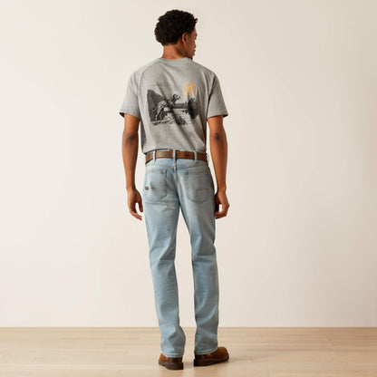Rebar M4 Relaxed DuraStretch Basic Stackable Straight Leg Jean Men | Ariat for sale