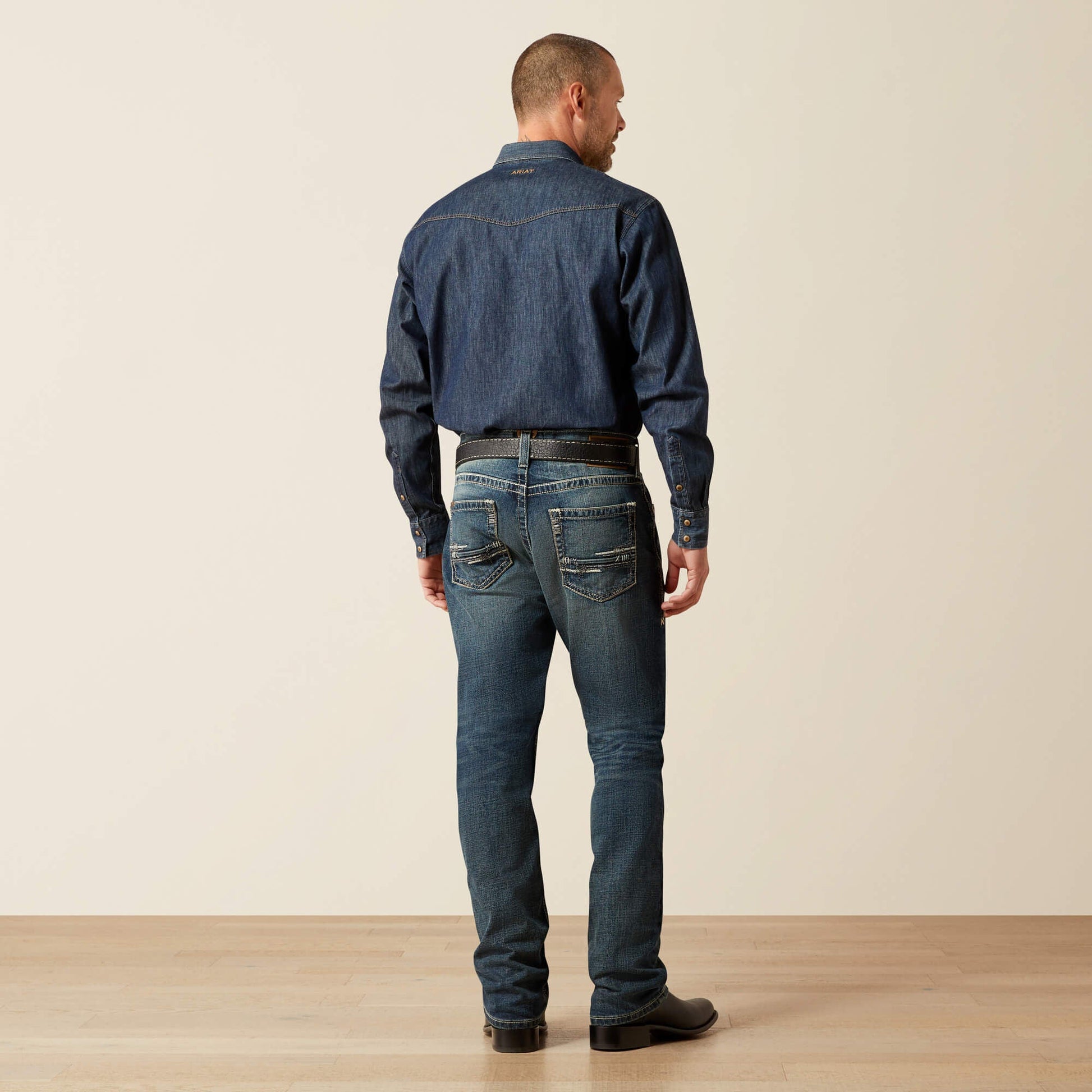 M5 Slim Stretch Adkins Stackable Straight Leg Jean Men | Ariat discount
