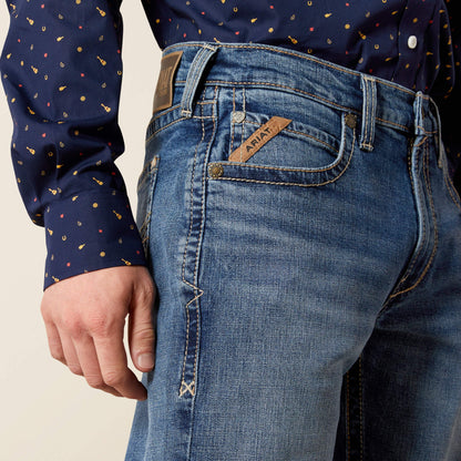 M5 Straight Calico Straight Leg Jean Men | Ariat online shop