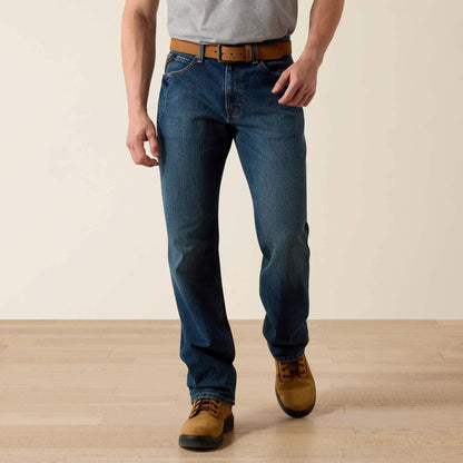 Rebar M3 Loose DuraStretch Basic Stackable Straight Leg Jean Men | Ariat sale