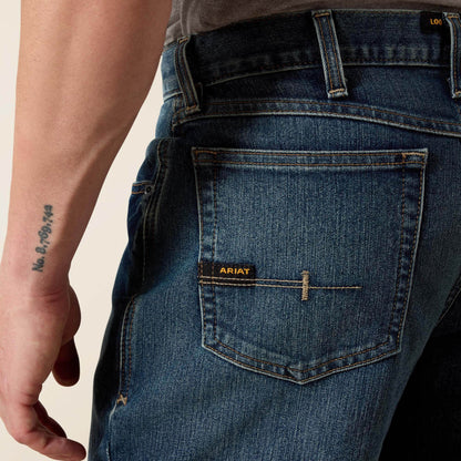 Rebar M3 Loose DuraStretch Basic Stackable Straight Leg Jean Men | Ariat sale