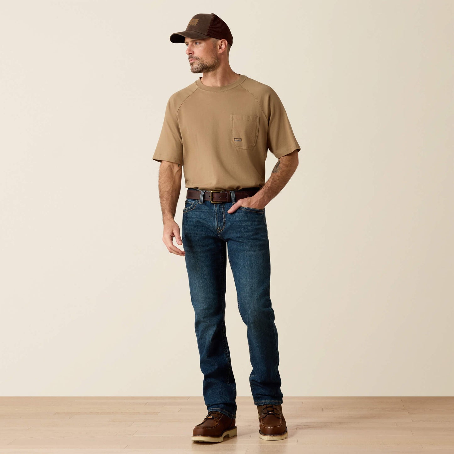 Rebar M7 DuraStretch Edge Stackable Straight Leg Jean Men | Ariat on sale