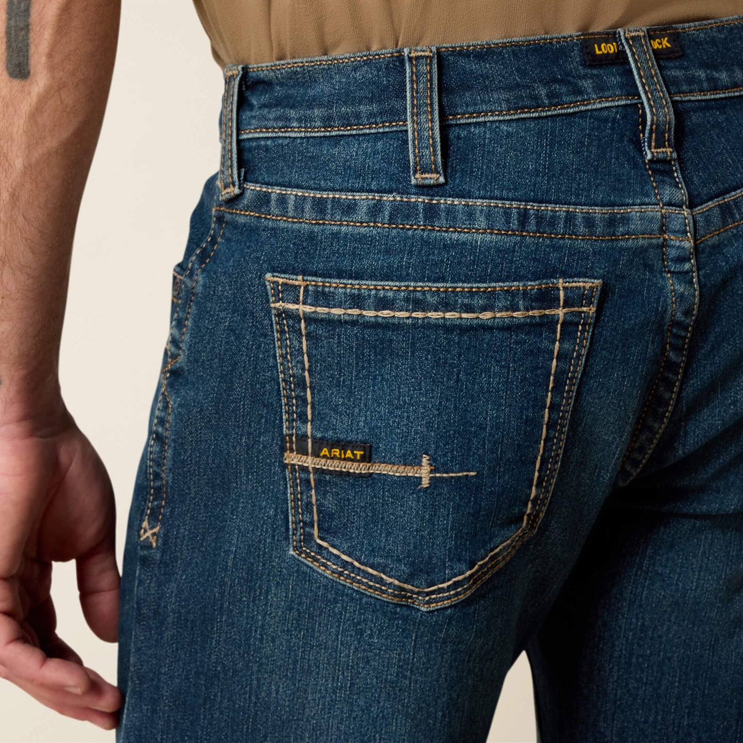 Rebar M7 DuraStretch Edge Stackable Straight Leg Jean Men | Ariat on sale