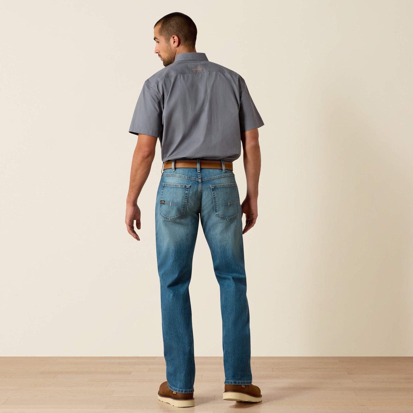 Rebar M5 DuraStretch Basic Stackable Straight Leg Jean Men | Ariat on sale