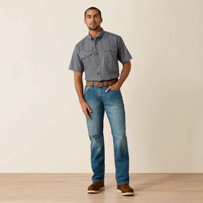 Rebar M5 DuraStretch Basic Stackable Straight Leg Jean Men | Ariat on sale