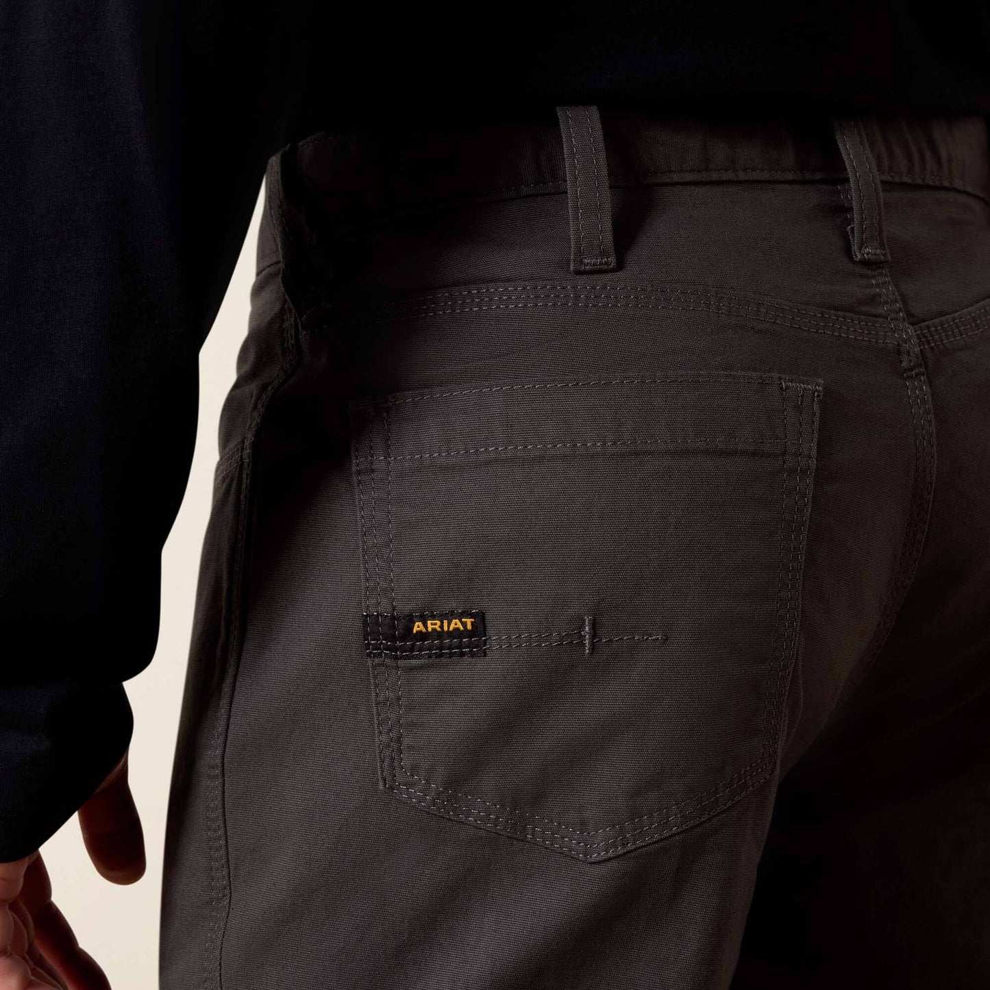 Rebar M4 Low Rise DuraStretch Made Tough Stackable Straight Leg Pant Men | Ariat online