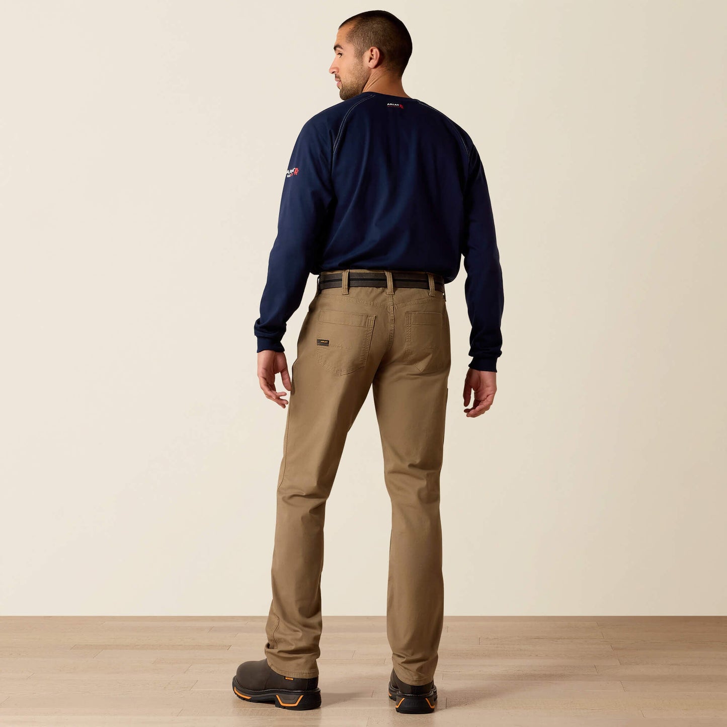 Rebar M4 Low Rise DuraStretch Made Tough Stackable Straight Leg Pant Men | Ariat online shop