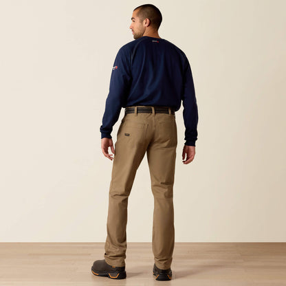 Rebar M4 Low Rise DuraStretch Made Tough Stackable Straight Leg Pant Men | Ariat online shop