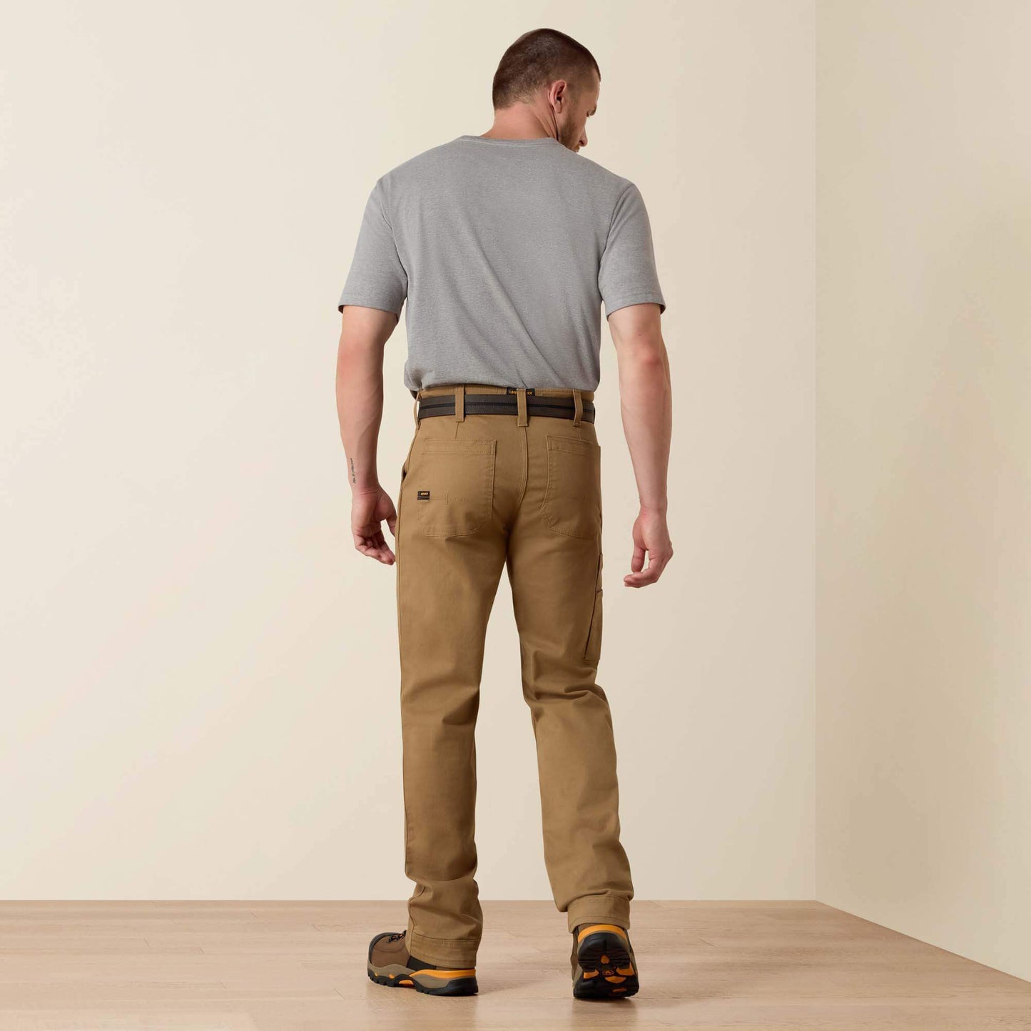 Rebar M4 Relaxed DuraStretch Washed Twill Dungaree Boot Cut Pant Men | Ariat on sale