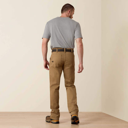 Rebar M4 Relaxed DuraStretch Washed Twill Dungaree Boot Cut Pant Men | Ariat on sale