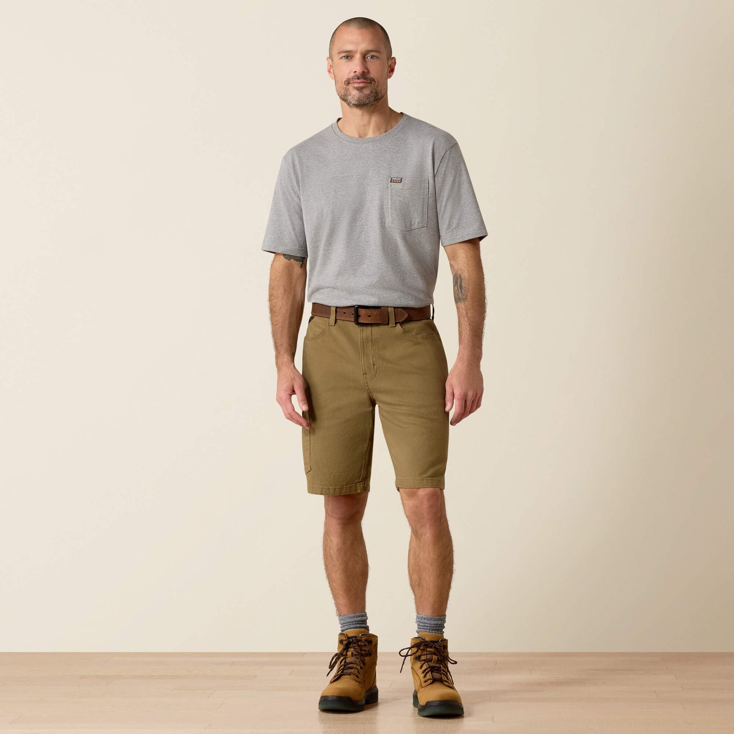 Rebar DuraStretch Made Tough 10" Short Men | Ariat online shop