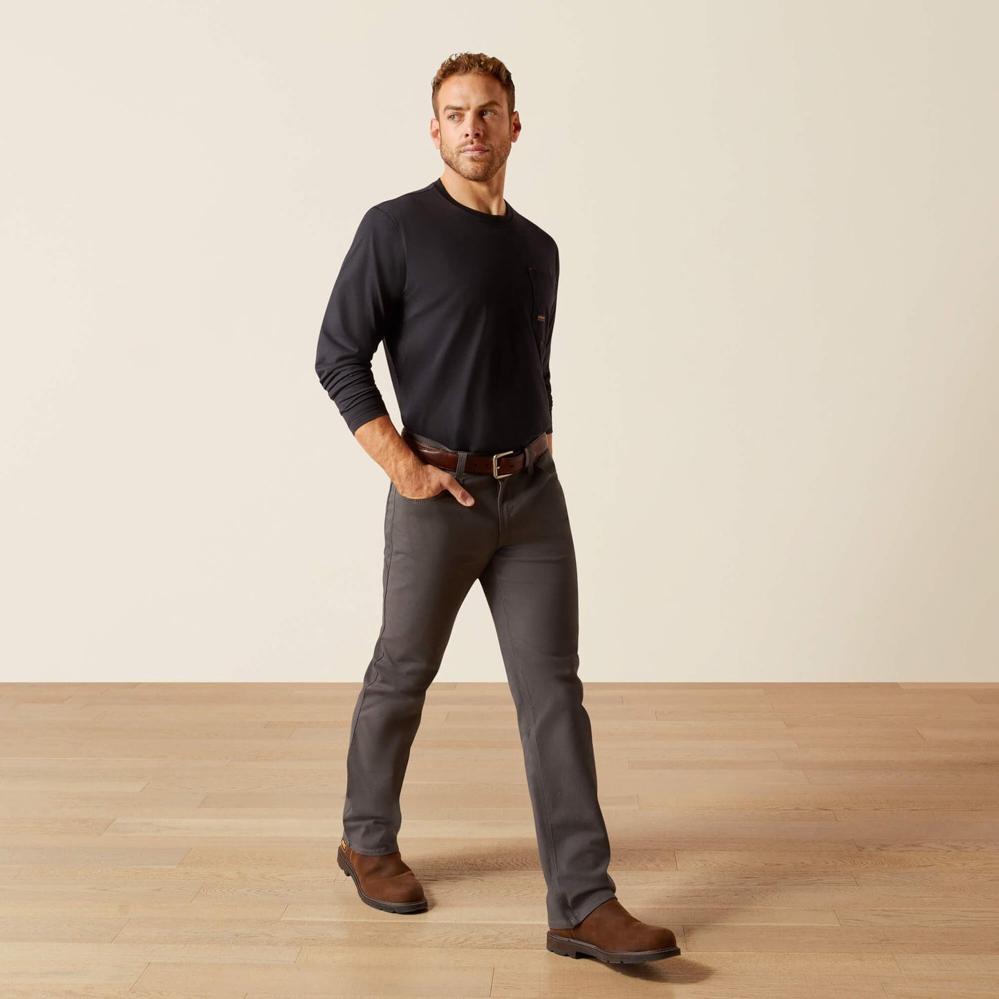 Rebar M5 Straight DuraStretch Made Tough Straight Pant Men | Ariat on sale
