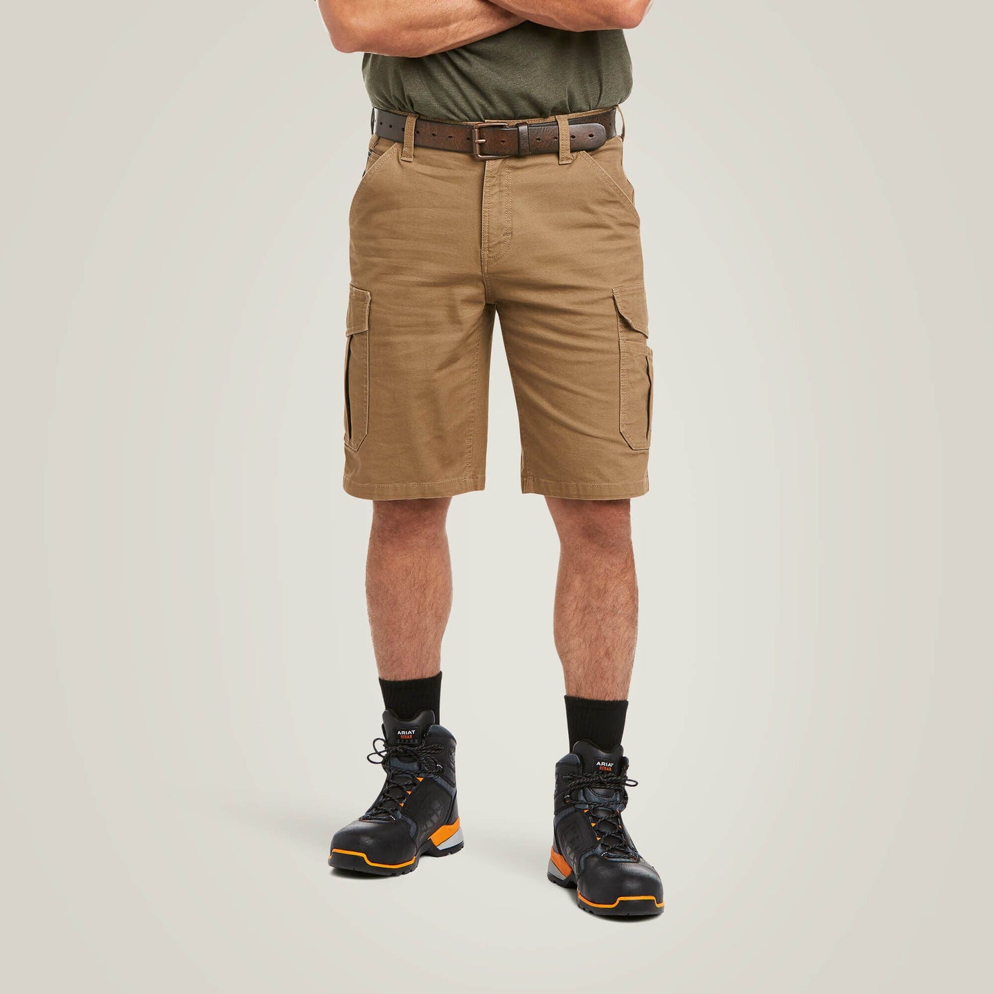 Rebar DuraStretch Made Tough Cargo 11" Short Men | Ariat for sale