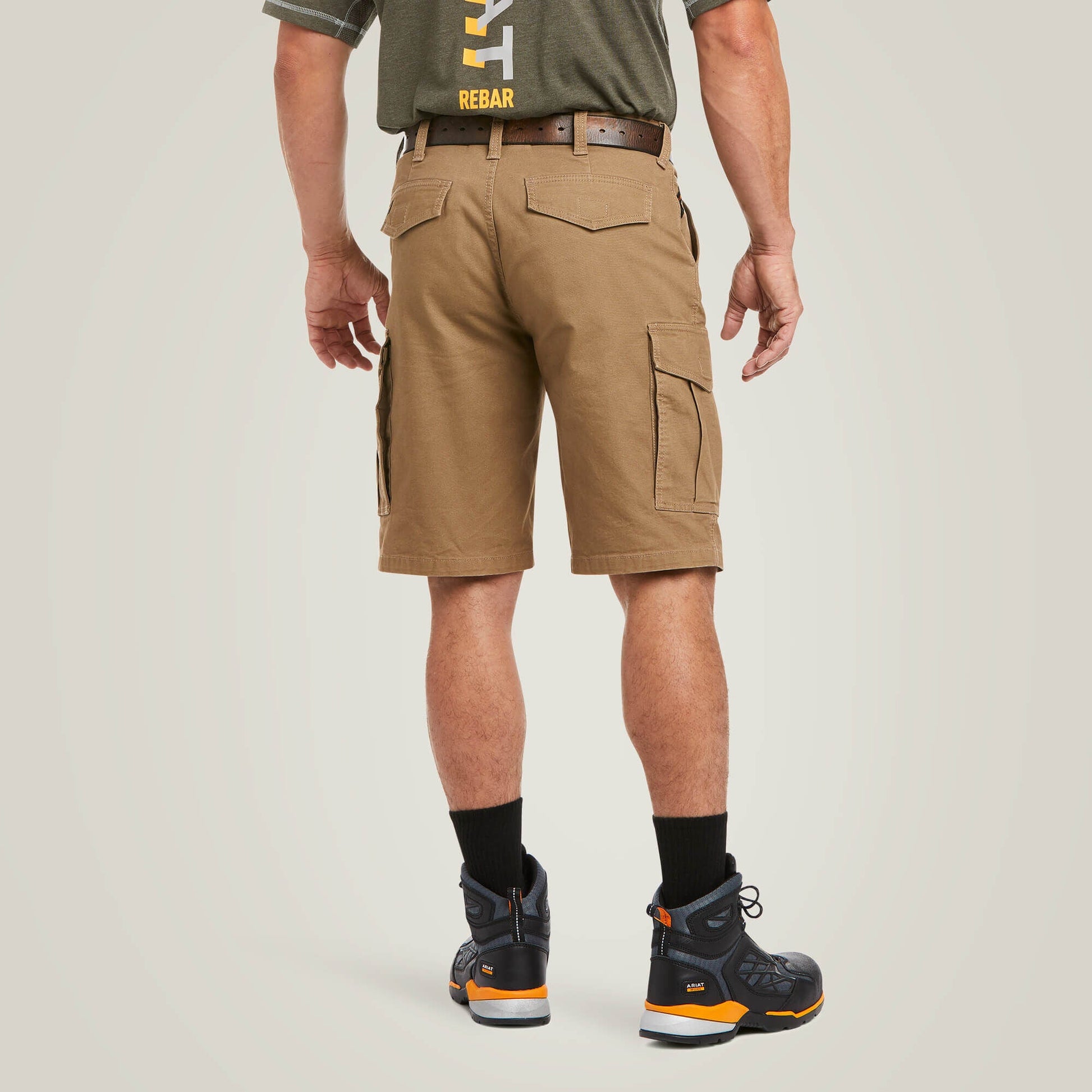 Rebar DuraStretch Made Tough Cargo 11" Short Men | Ariat for sale