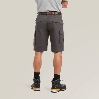 Rebar DuraStretch Made Tough Cargo 11" Short Men | Ariat discount