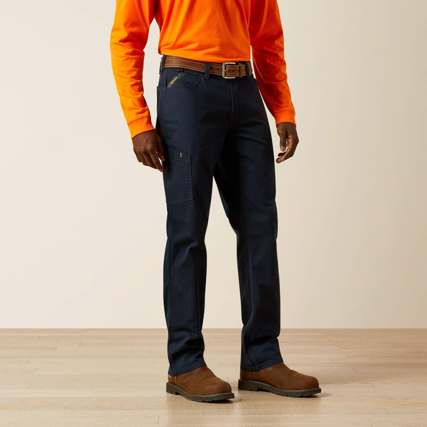 Rebar M4 Low Rise DuraStretch Made Tough Stackable Straight Leg Pant Men | Ariat online