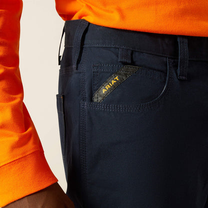Rebar M4 Low Rise DuraStretch Made Tough Stackable Straight Leg Pant Men | Ariat online