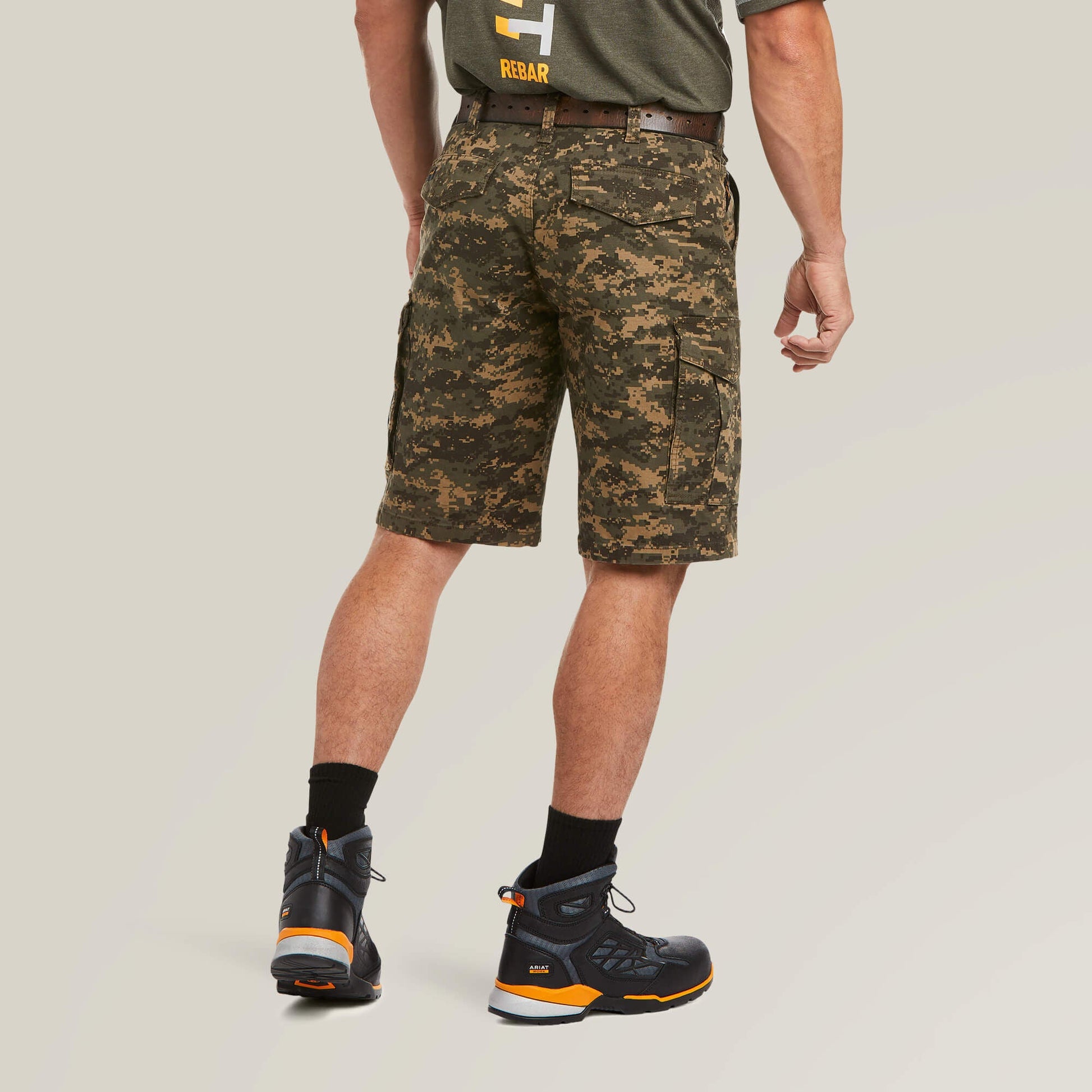 Rebar DuraStretch Made Tough Cargo 11" Short Men | Ariat online shop