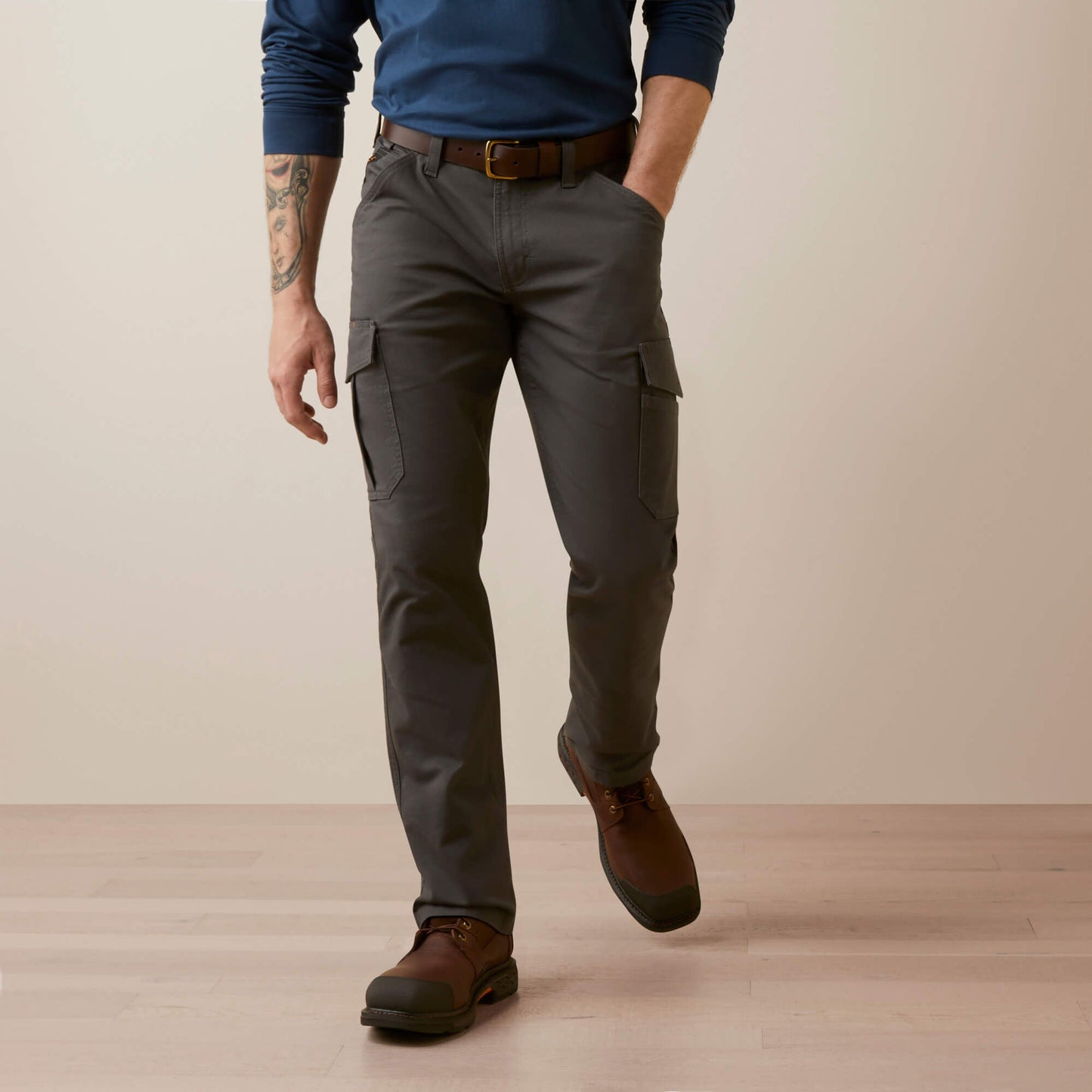 Rebar M4 Relaxed Made Tough Cargo Straight Pant Men | Ariat on sale