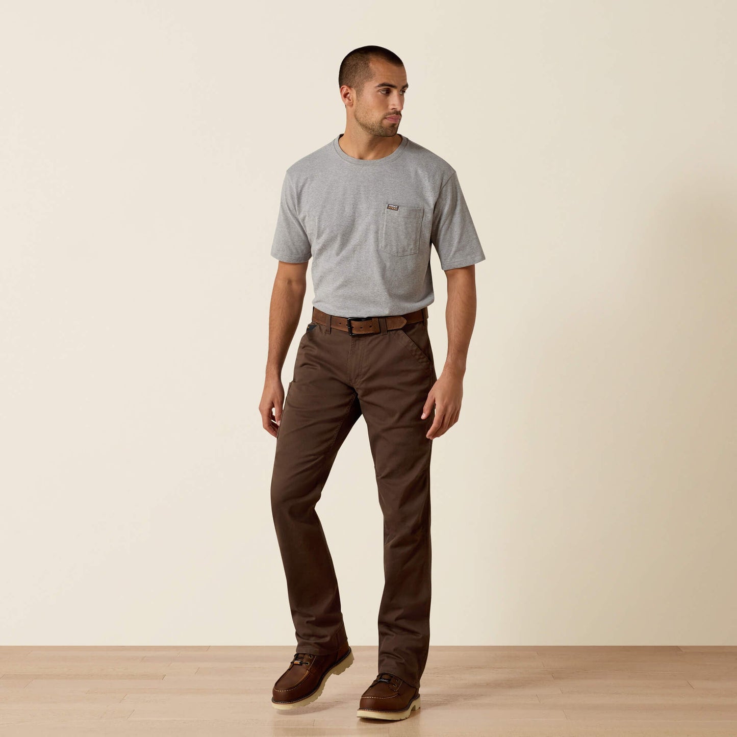 Rebar M5 Straight DuraStretch Washed Twill Dungaree Straight Leg Pant Men | Ariat online