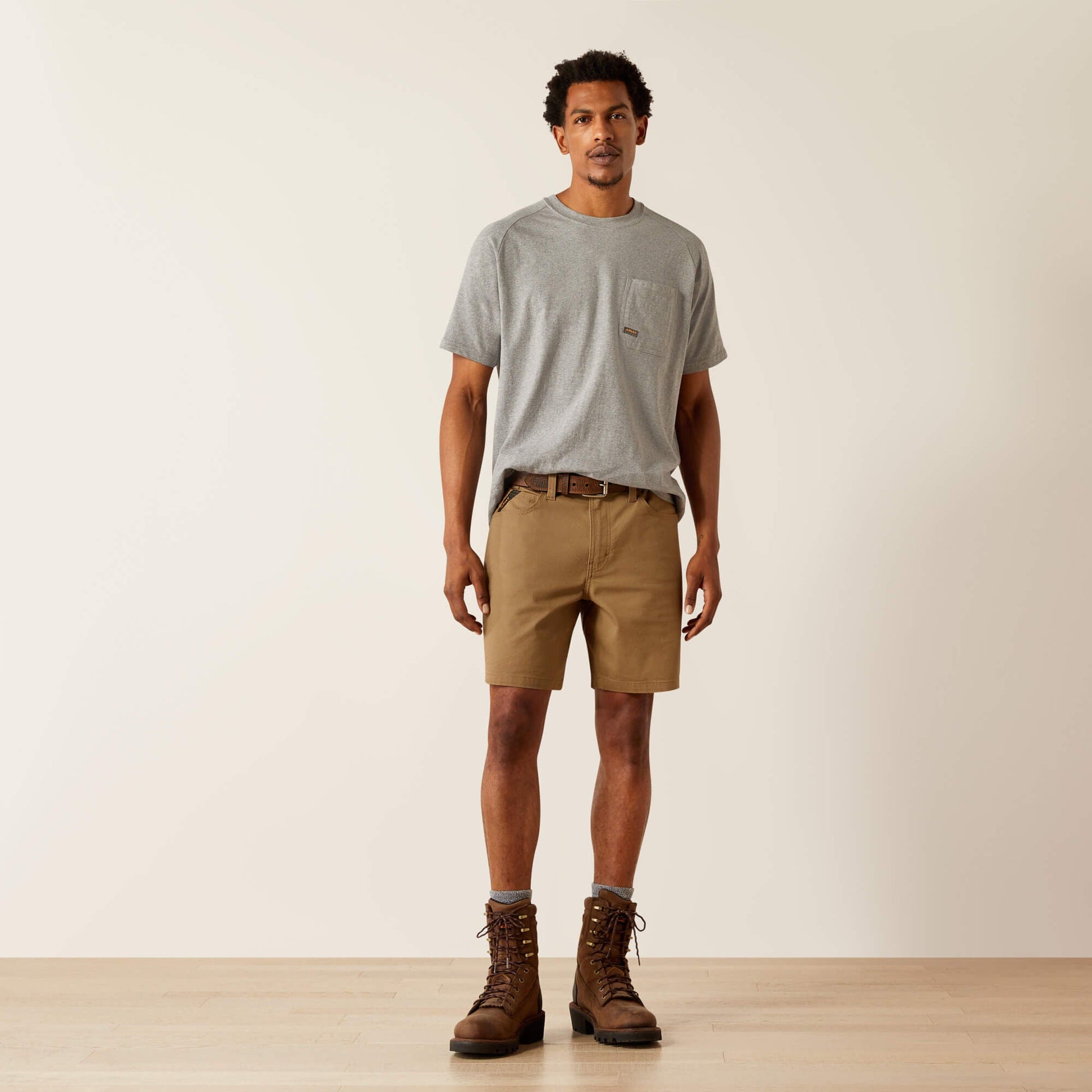 Rebar DuraStretch Made Tough 8" Short Men | Ariat for sale