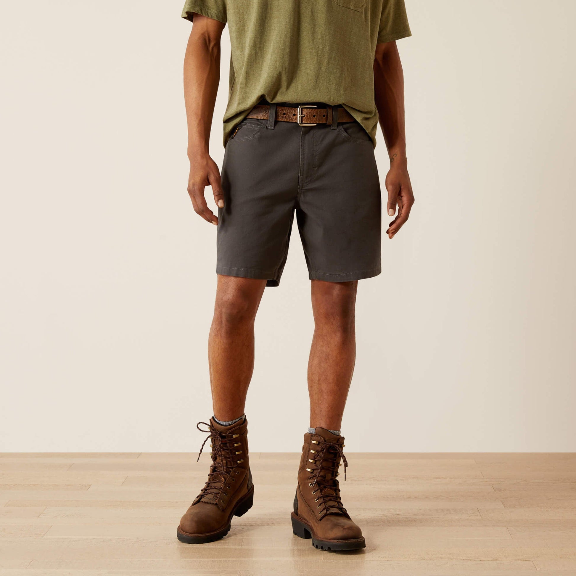Rebar DuraStretch Made Tough 8" Short Men | Ariat discount