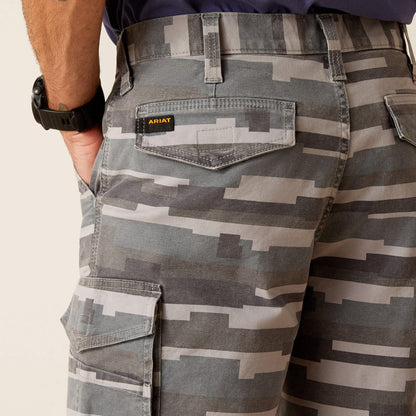 Rebar DuraStretch Made Tough Cargo 11" Short Men | Ariat outlet