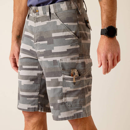 Rebar DuraStretch Made Tough Cargo 11" Short Men | Ariat outlet