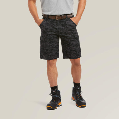 Rebar DuraStretch Made Tough Cargo 11" Short Men | Ariat sale