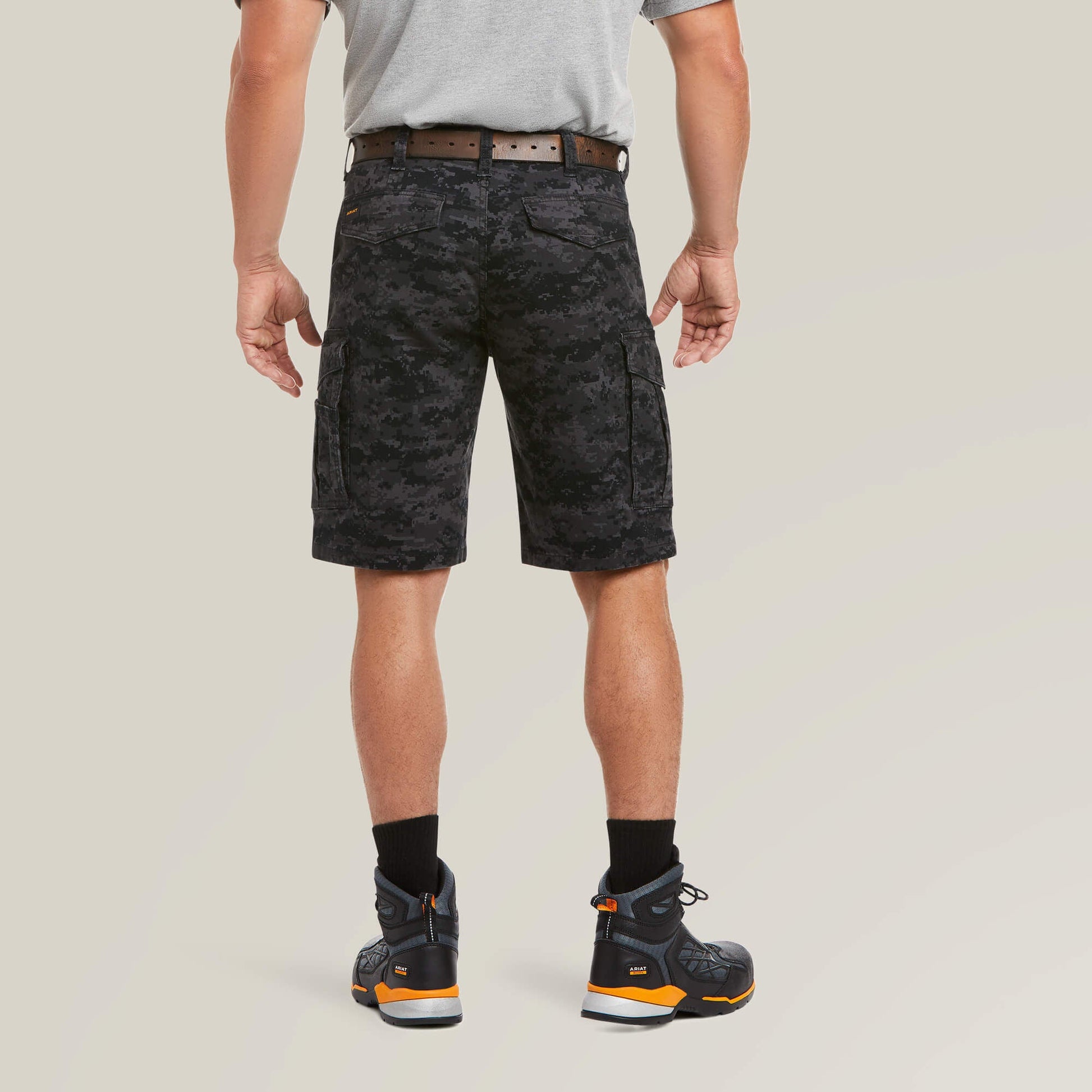 Rebar DuraStretch Made Tough Cargo 11" Short Men | Ariat sale