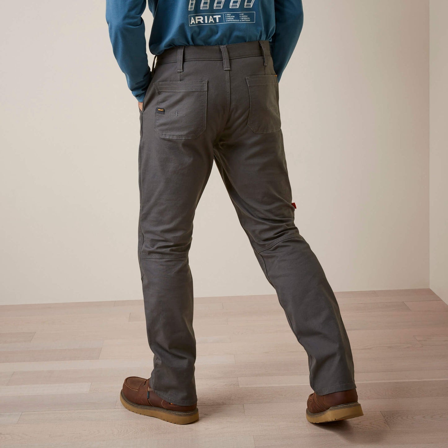 Rebar M5 Straight Made Tough Knee Guardian Straight Men | Ariat on sale