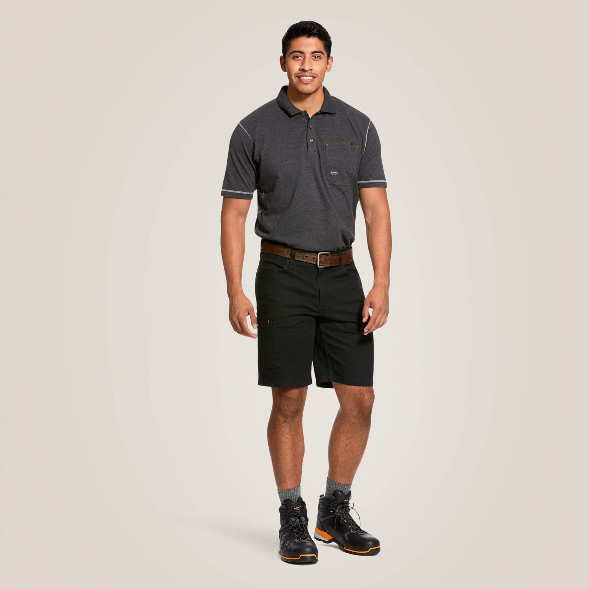 Rebar DuraStretch Made Tough 10" Short Men | Ariat discount