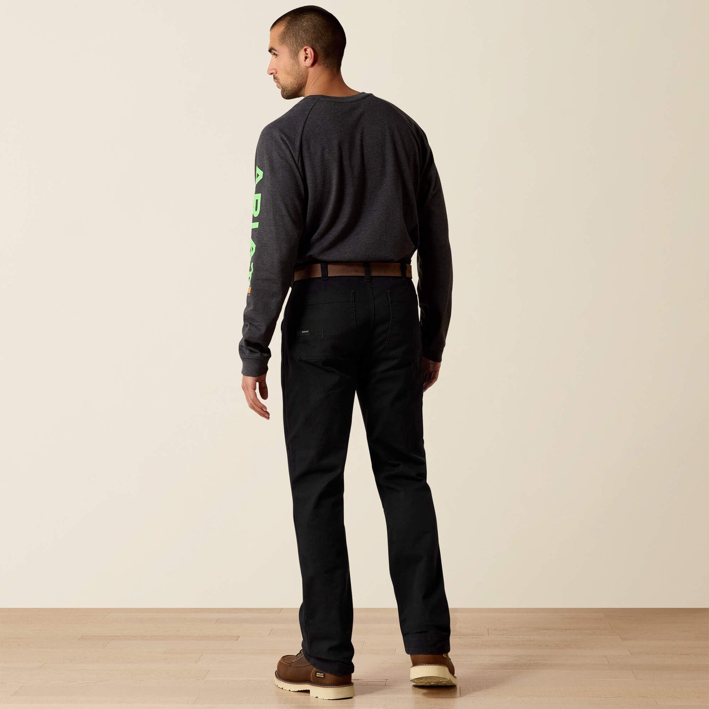 Rebar M5 Straight DuraStretch Washed Twill Dungaree Straight Leg Pant Men | Ariat online shop
