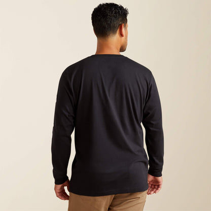 Rebar Cotton Strong Standard Logo Pocket T-Shirt Men | Ariat for sale