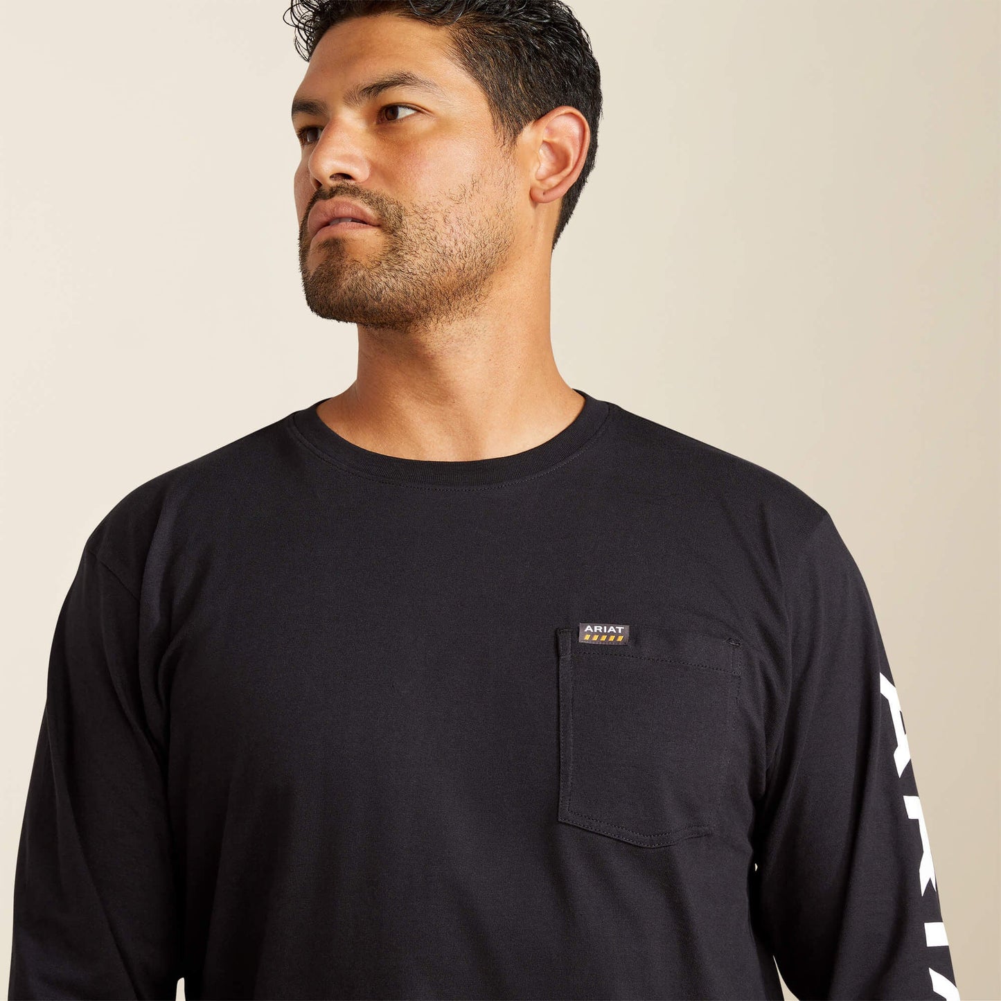 Rebar Cotton Strong Standard Logo Pocket T-Shirt Men | Ariat for sale