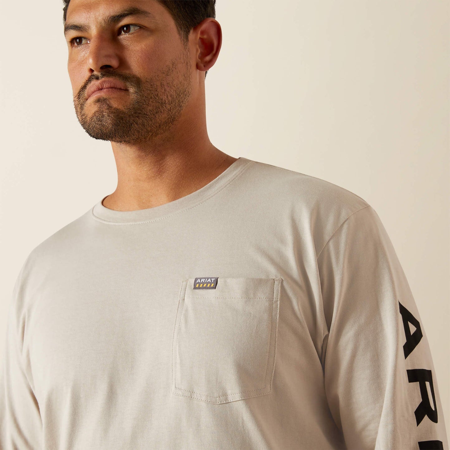 Rebar Cotton Strong Standard Logo Pocket T-Shirt Men | Ariat on sale