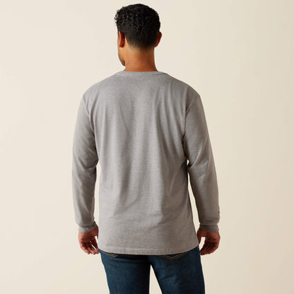 Rebar Cotton Strong Standard Logo Pocket T-Shirt Men | Ariat for sale
