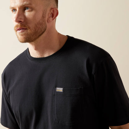 Rebar Cotton Strong Standard Pocket T-Shirt Men | Ariat outlet