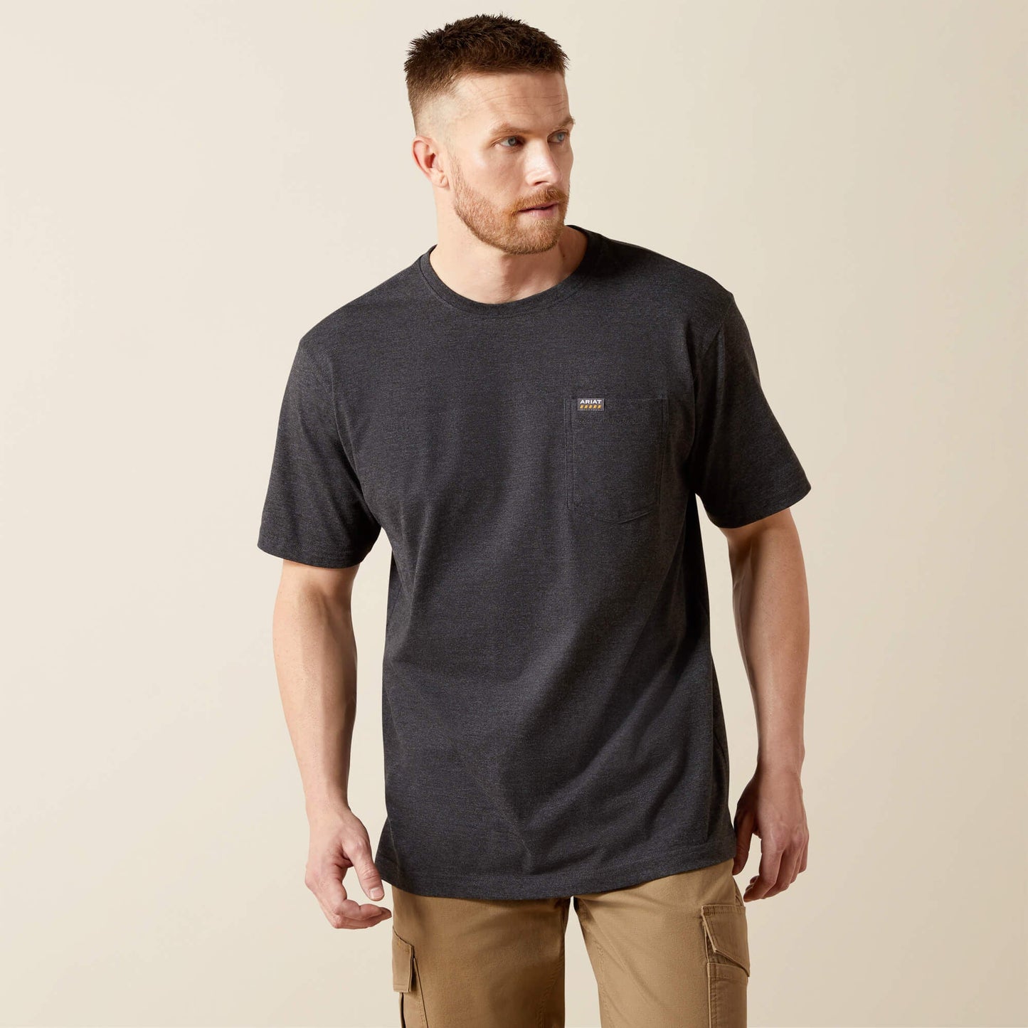 Rebar Cotton Strong Standard Pocket T-Shirt Men | Ariat outlet