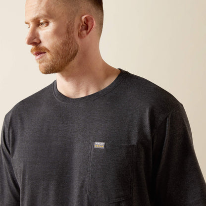 Rebar Cotton Strong Standard Pocket T-Shirt Men | Ariat outlet